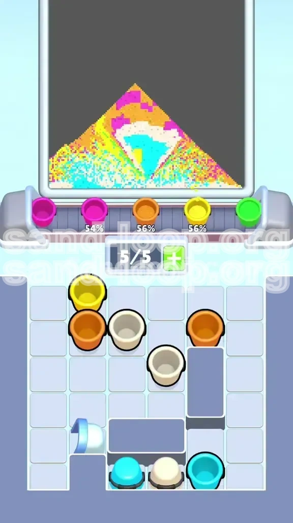 Sand Loop Level 439 screenshot 3
