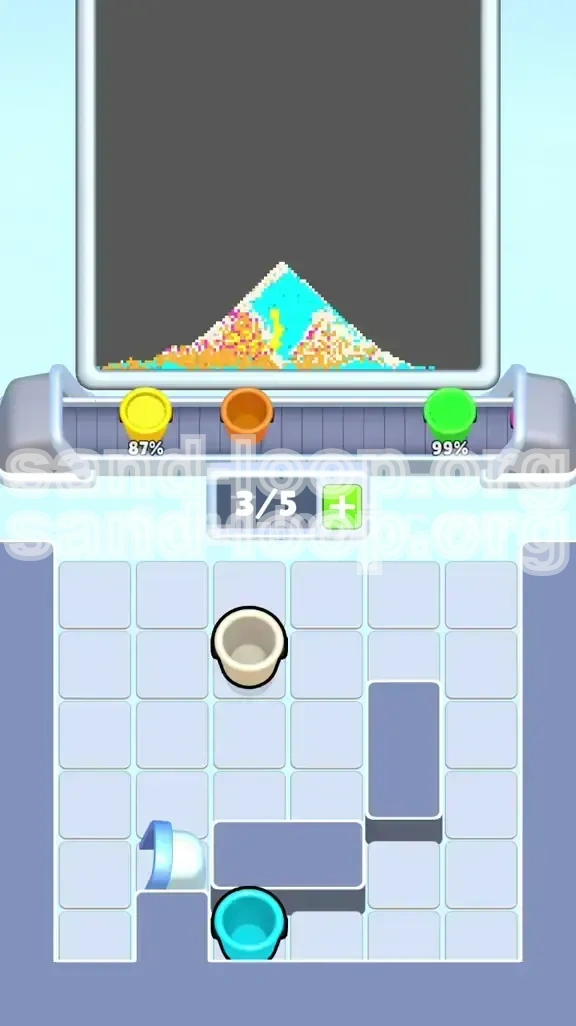 Sand Loop Level 439 screenshot 4