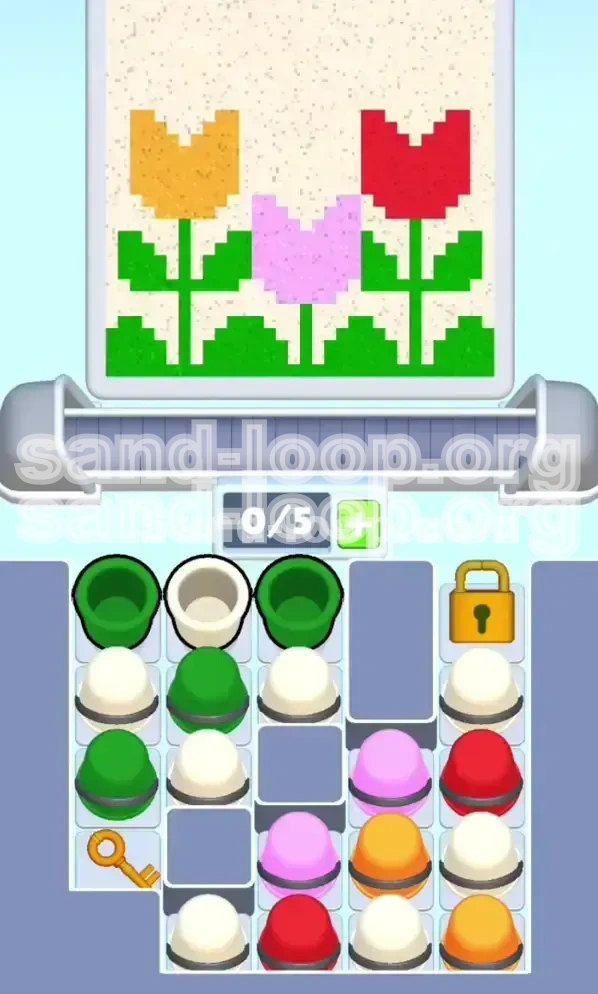 Sand Loop Level 44 screenshot 1