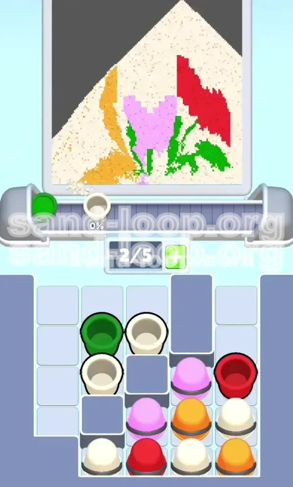 Sand Loop Level 44 screenshot 2