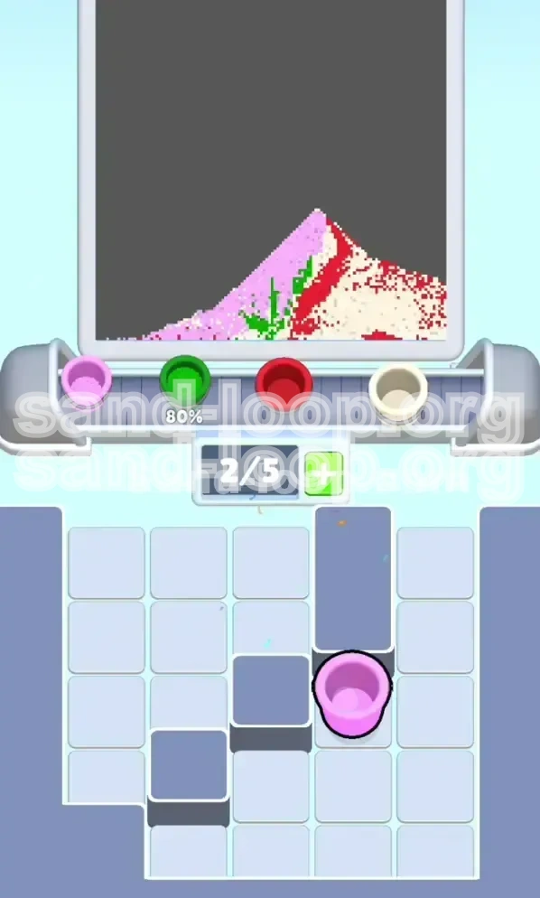 Sand Loop Level 44 screenshot 4