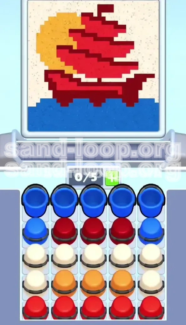 Sand Loop Level 441 screenshot 1