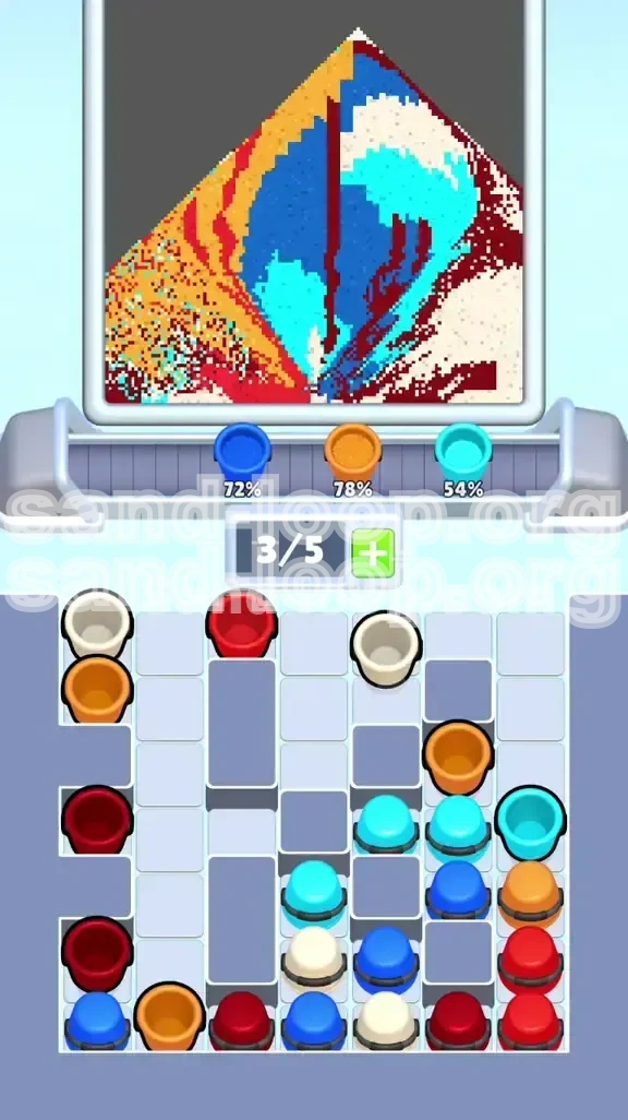 Sand Loop Level 442 screenshot 2