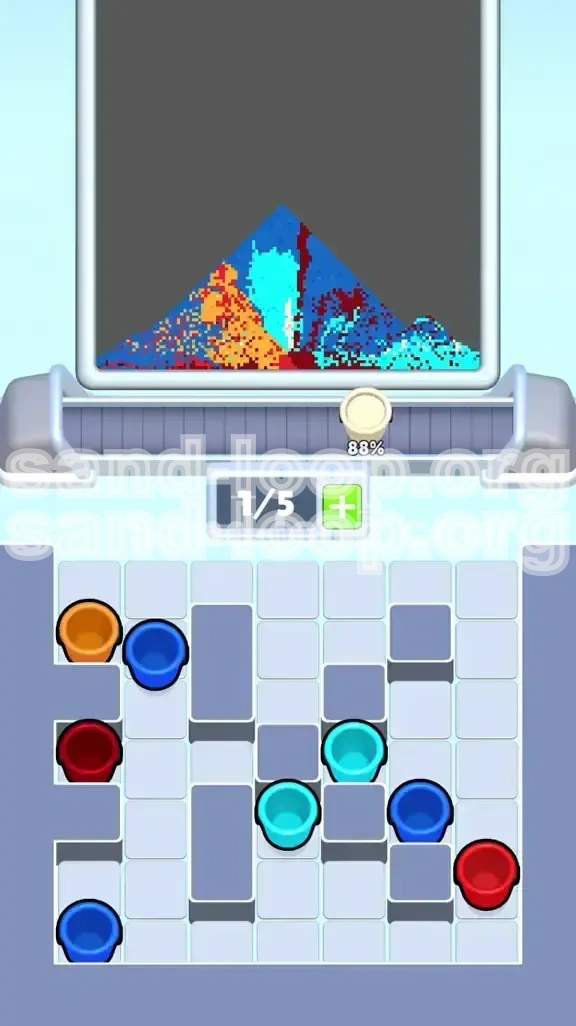 Sand Loop Level 442 screenshot 3