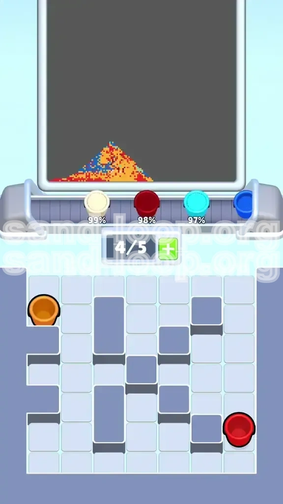 Sand Loop Level 442 screenshot 4