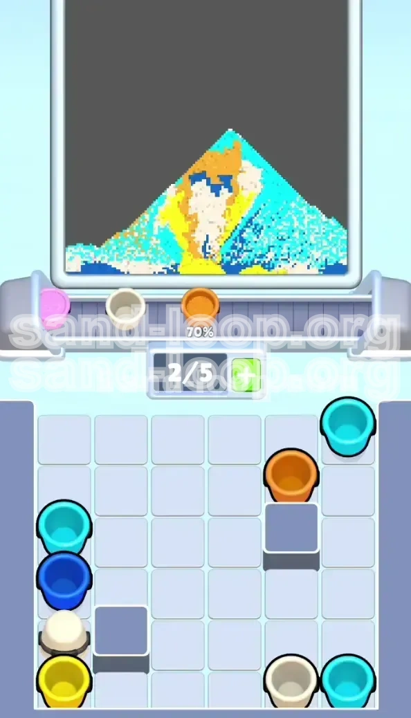 Sand Loop Level 443 screenshot 3