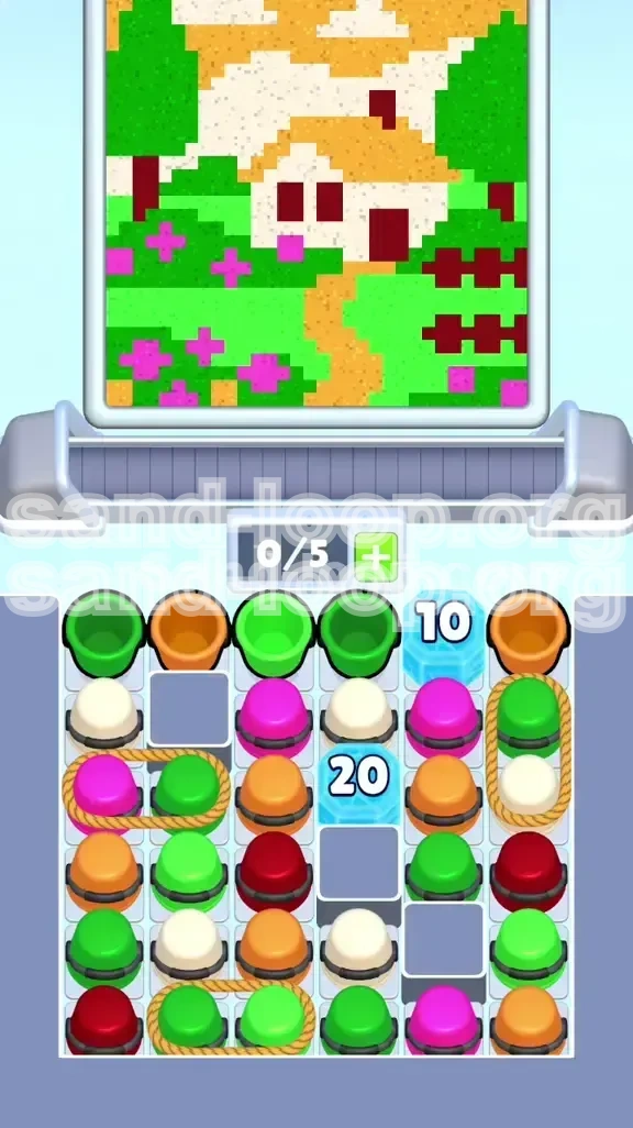 Sand Loop Level 446 screenshot 1