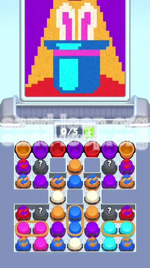 Sand Loop Level 447 screenshot 1