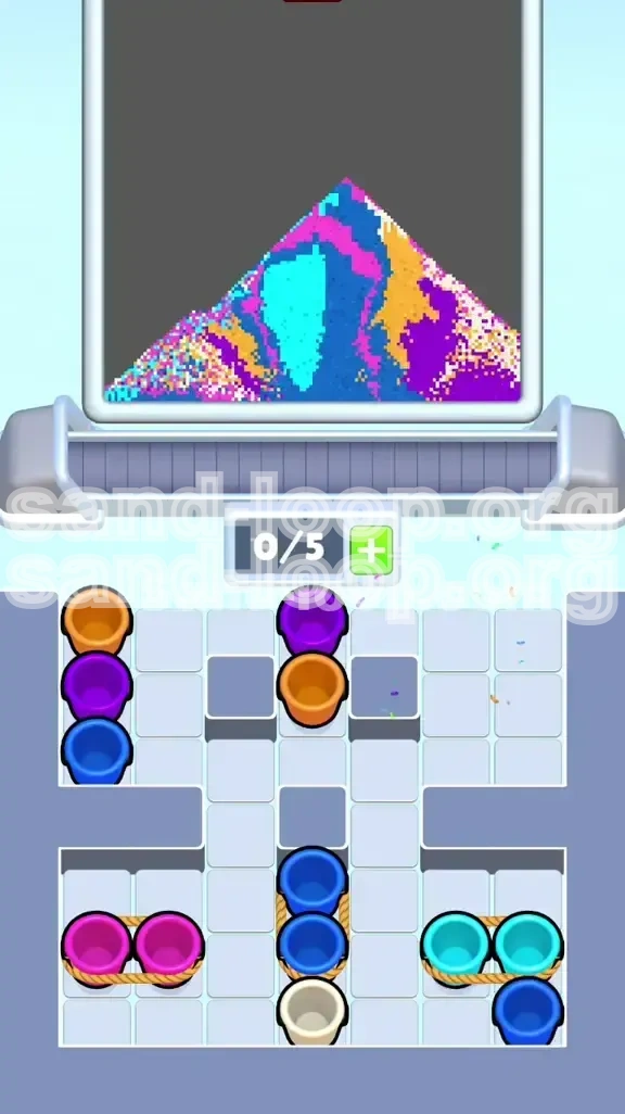 Sand Loop Level 447 screenshot 3
