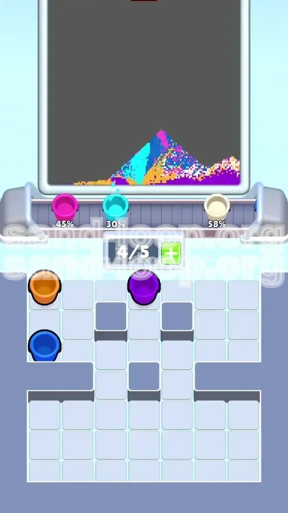 Sand Loop Level 447 screenshot 4