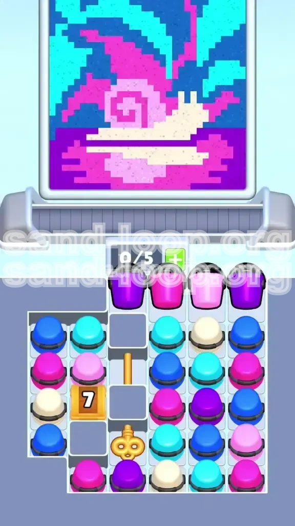 Sand Loop Level 448 screenshot 1