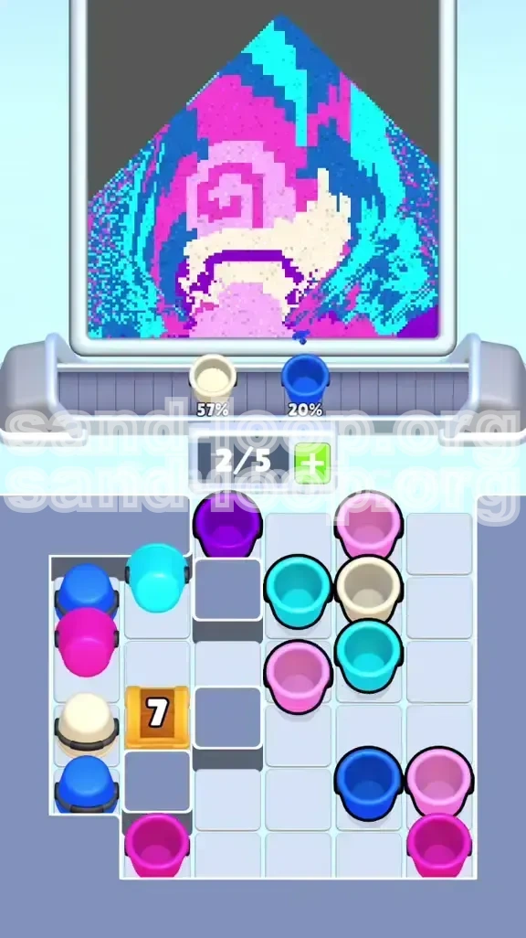 Sand Loop Level 448 screenshot 2