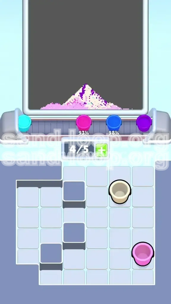 Sand Loop Level 448 screenshot 4