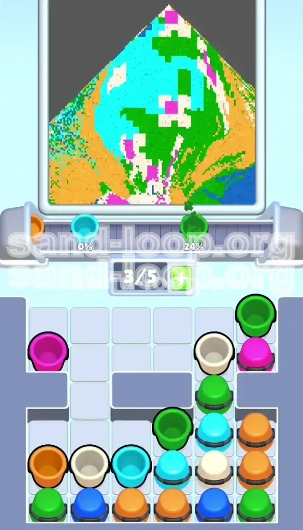 Sand Loop Level 449 screenshot 2
