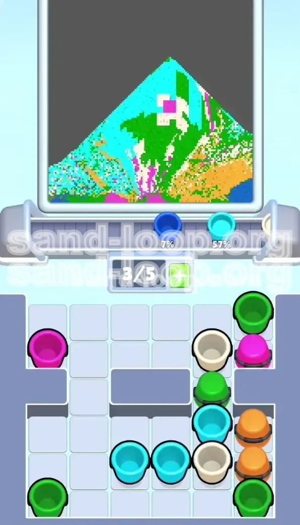 Sand Loop Level 449 screenshot 3
