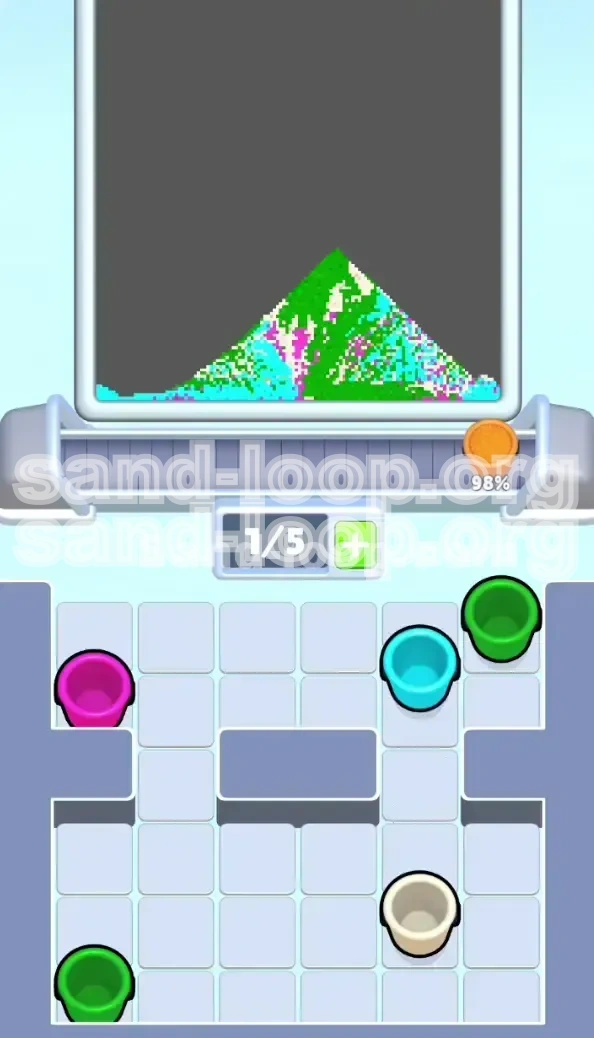 Sand Loop Level 449 screenshot 4