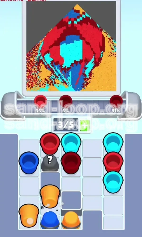 Sand Loop Level 45 screenshot 2