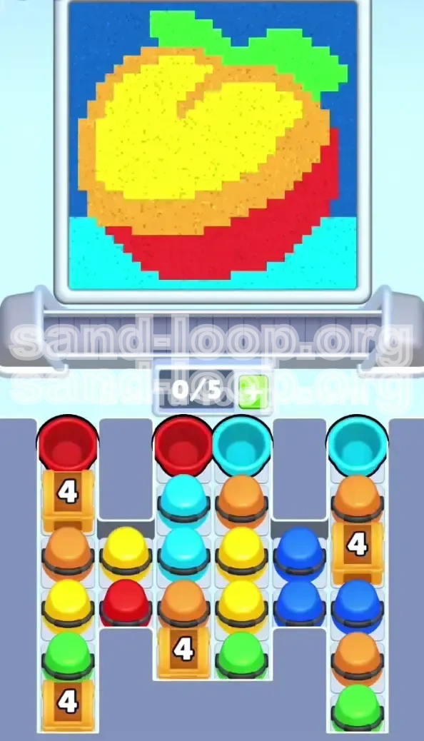 Sand Loop Level 451 screenshot 1