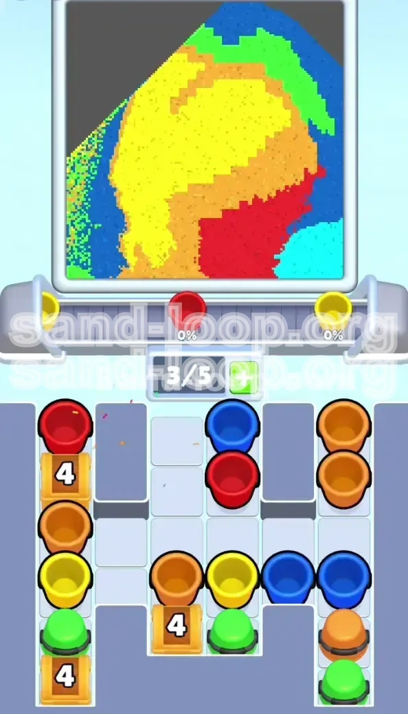 Sand Loop Level 451 screenshot 2