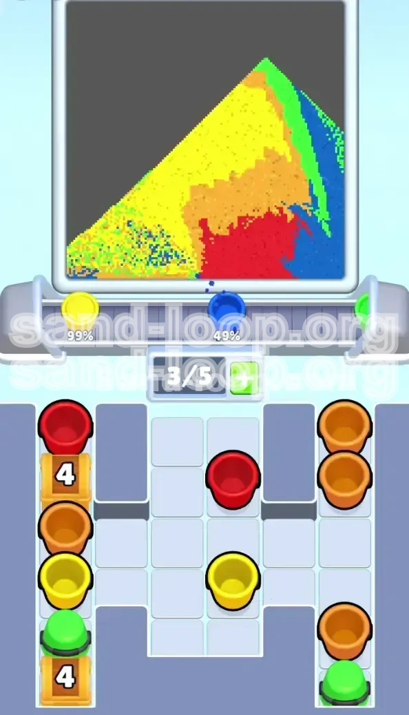 Sand Loop Level 451 screenshot 3