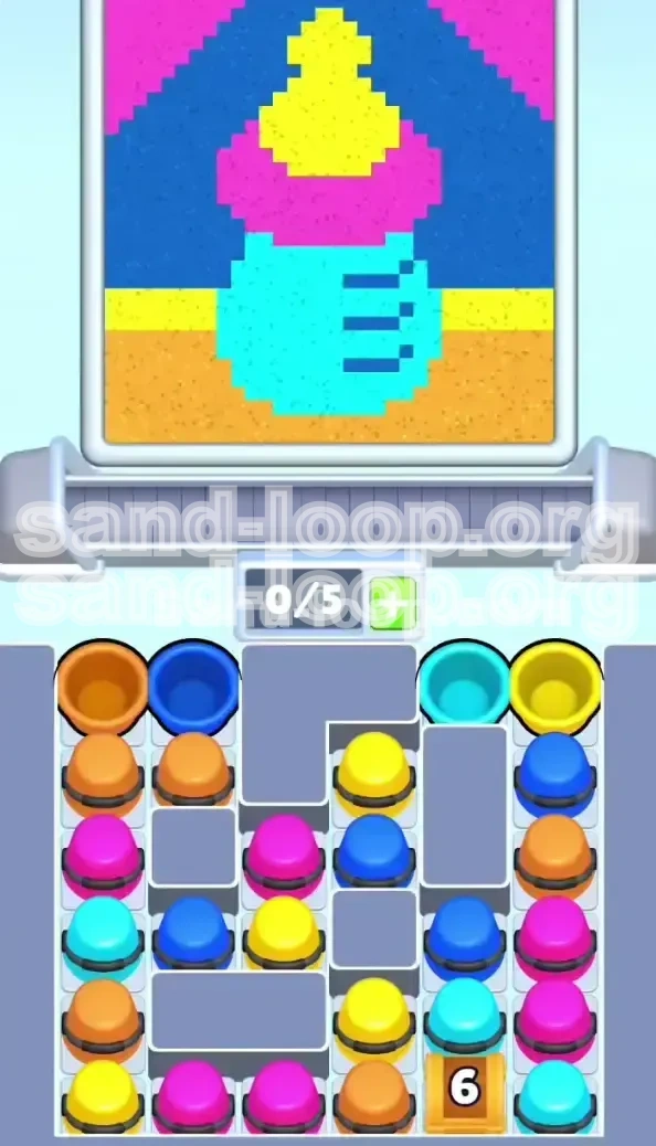 Sand Loop Level 452 screenshot 1