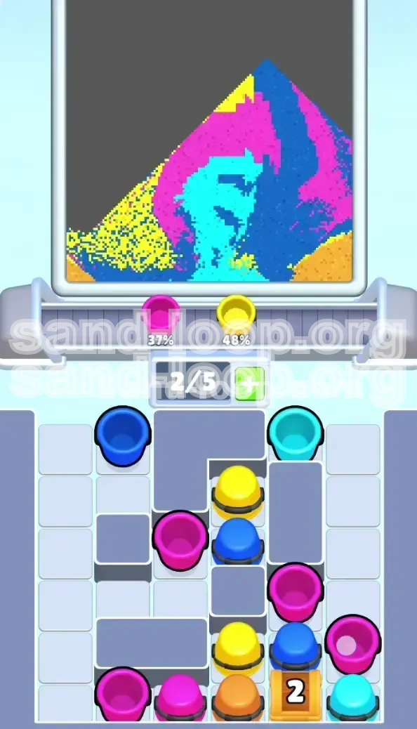 Sand Loop Level 452 screenshot 3