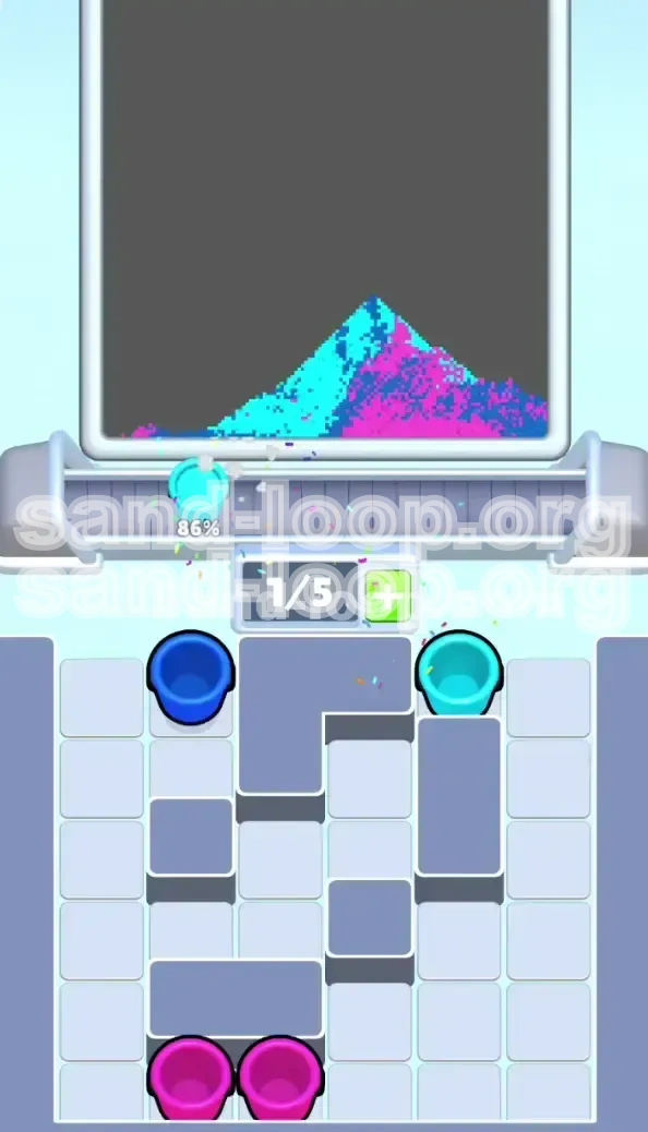Sand Loop Level 452 screenshot 4