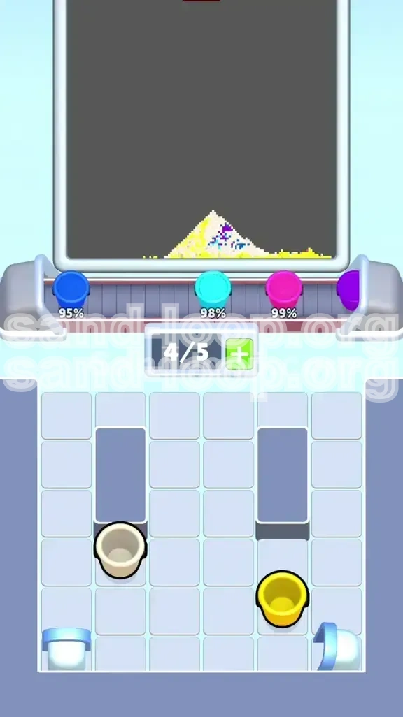 Sand Loop Level 454 screenshot 4