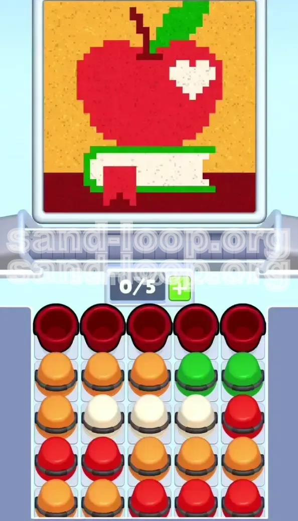 Sand Loop Level 455 screenshot 1