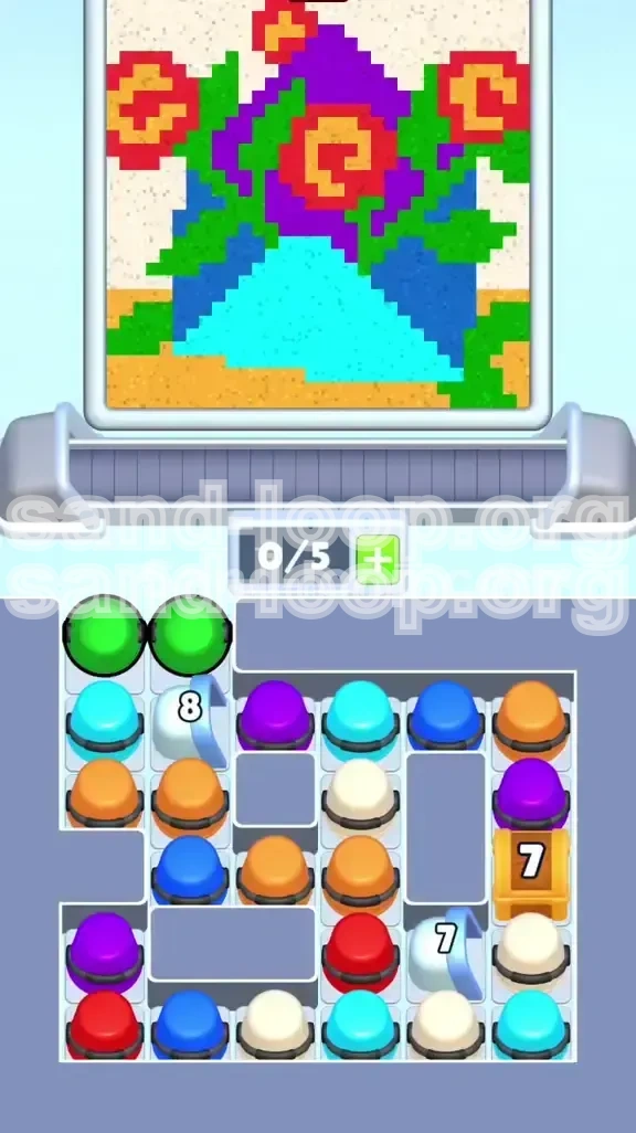 Sand Loop Level 457 screenshot 1