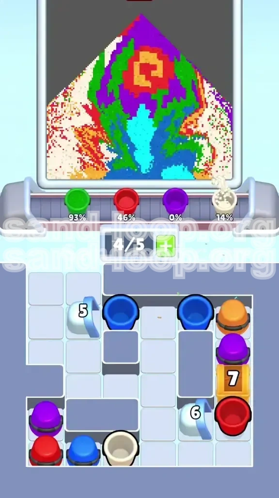 Sand Loop Level 457 screenshot 2