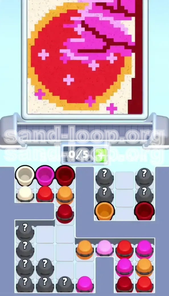 Sand Loop Level 458 screenshot 1