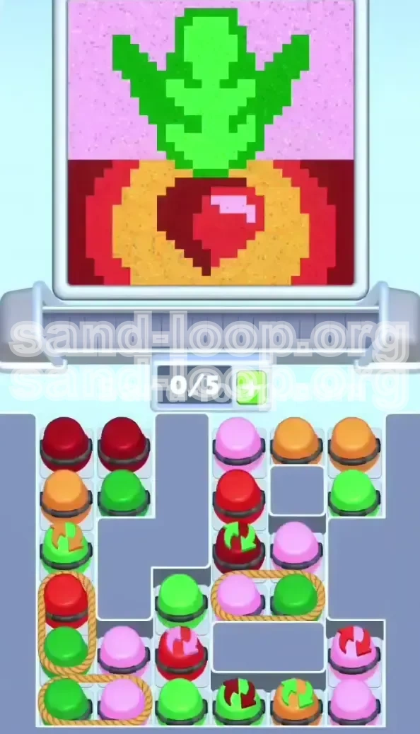 Sand Loop Level 459 screenshot 1