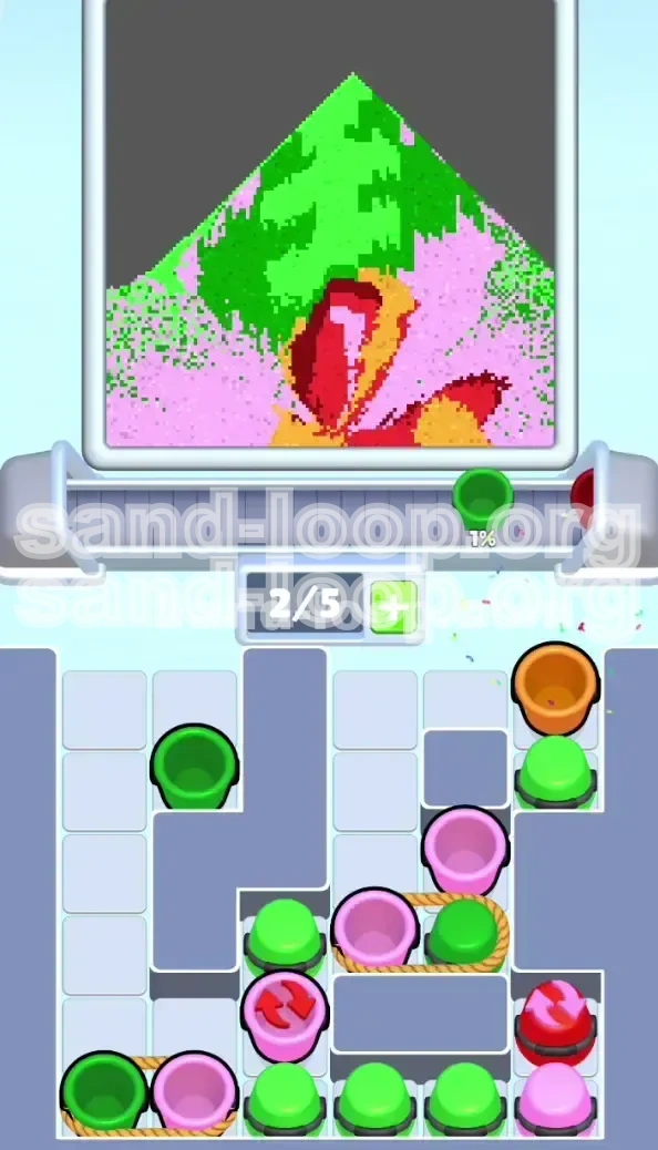 Sand Loop Level 459 screenshot 2