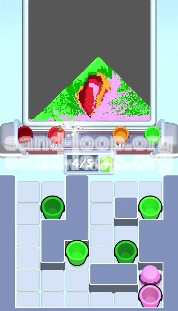 Sand Loop Level 459 screenshot 3