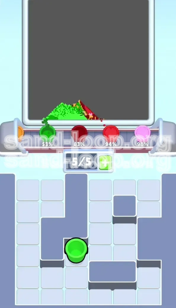 Sand Loop Level 459 screenshot 4