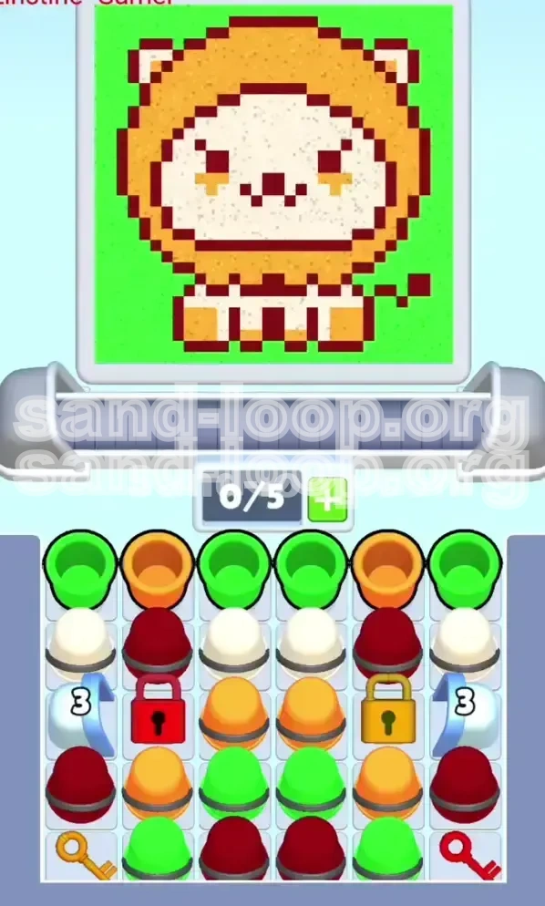 Sand Loop Level 46 screenshot 1