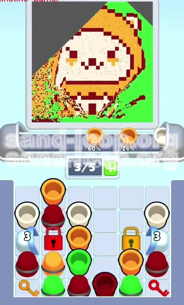 Sand Loop Level 46 screenshot 2