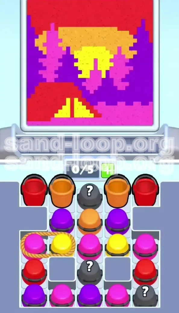 Sand Loop Level 461 screenshot 1