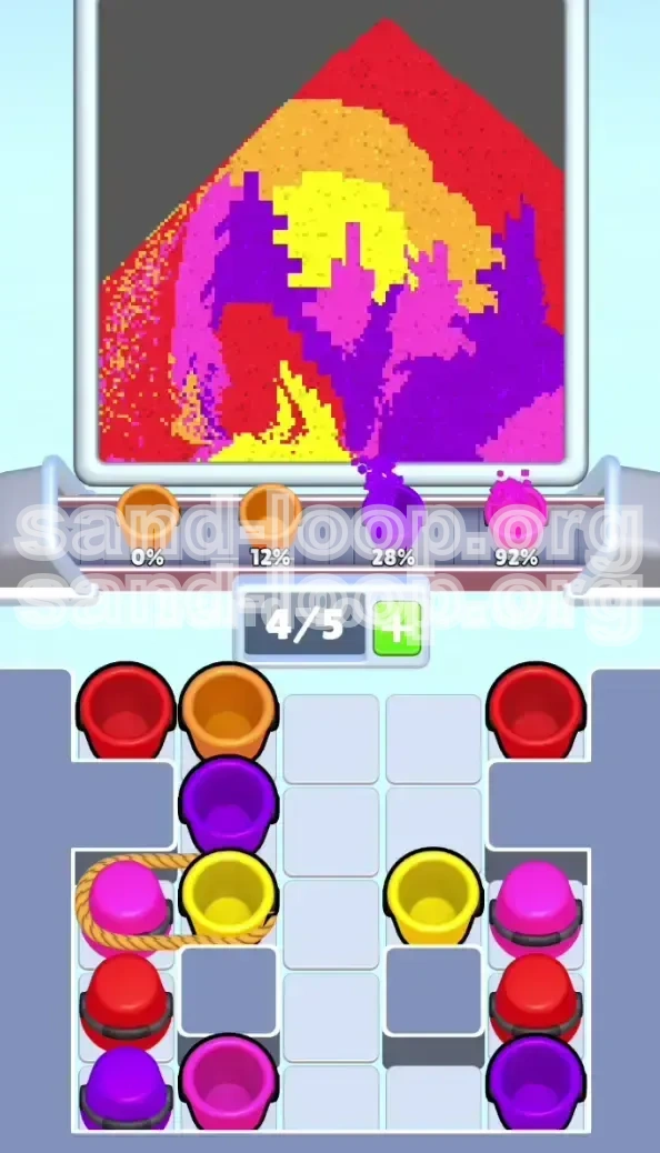 Sand Loop Level 461 screenshot 2