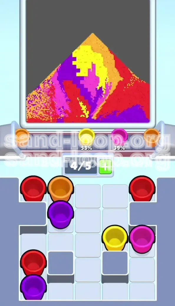 Sand Loop Level 461 screenshot 3