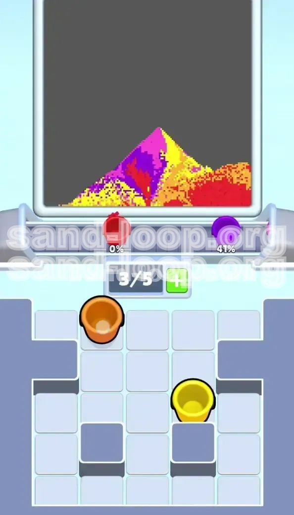 Sand Loop Level 461 screenshot 4