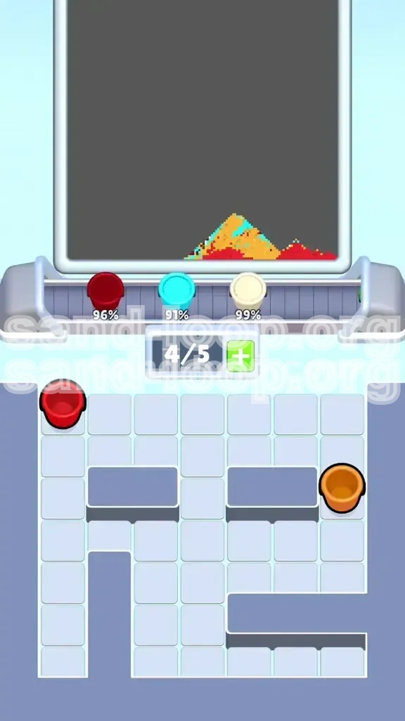Sand Loop Level 462 screenshot 4