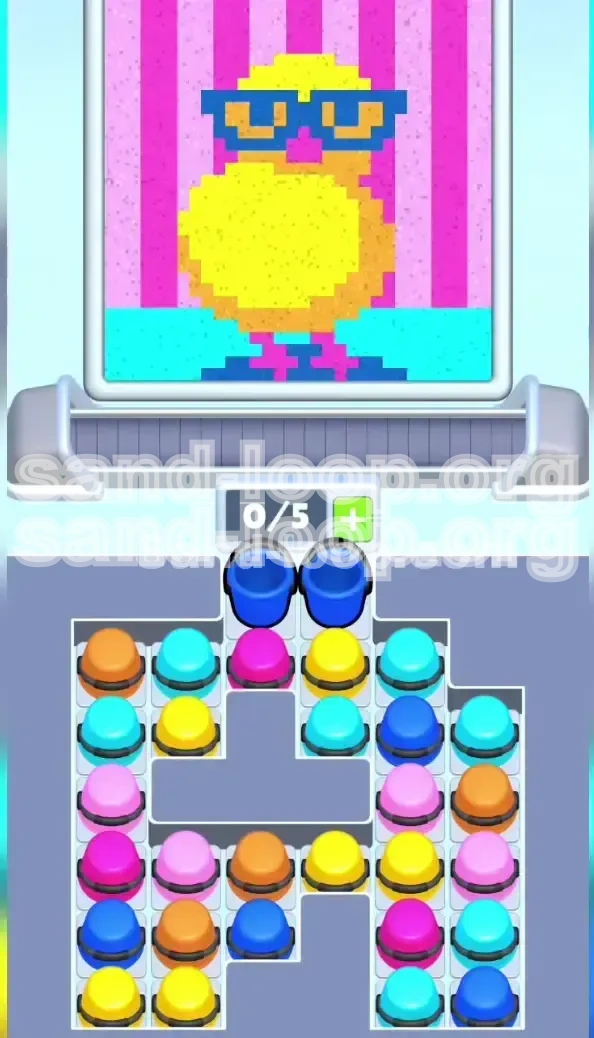 Sand Loop Level 463 screenshot 1