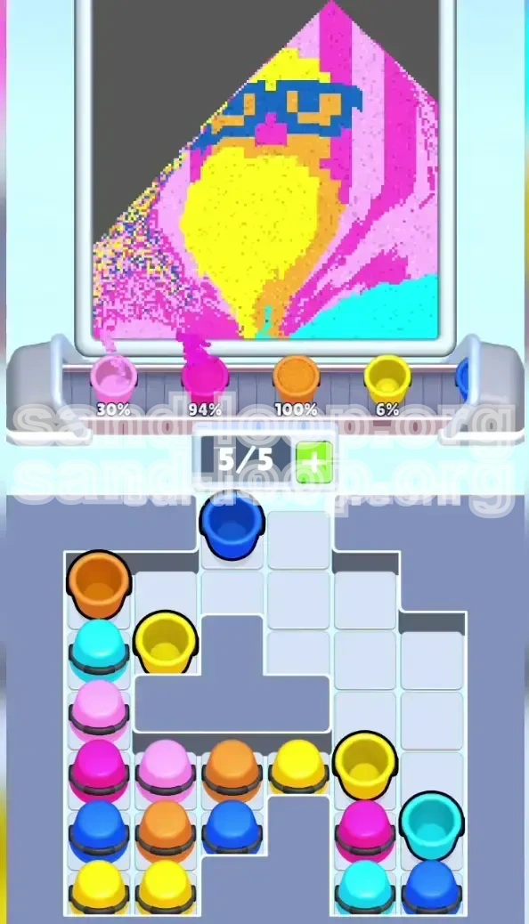 Sand Loop Level 463 screenshot 2