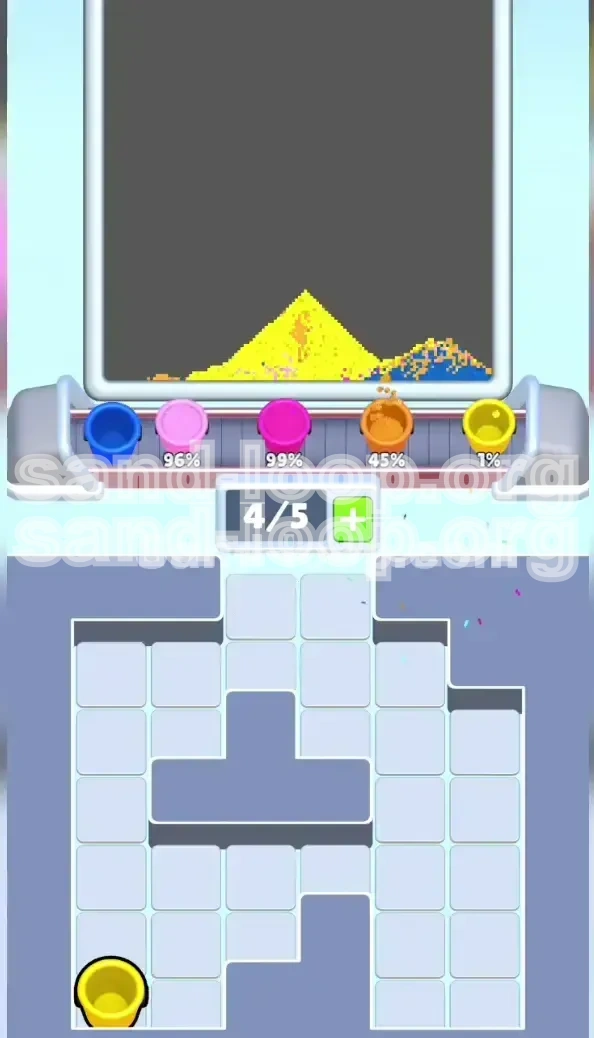 Sand Loop Level 463 screenshot 4