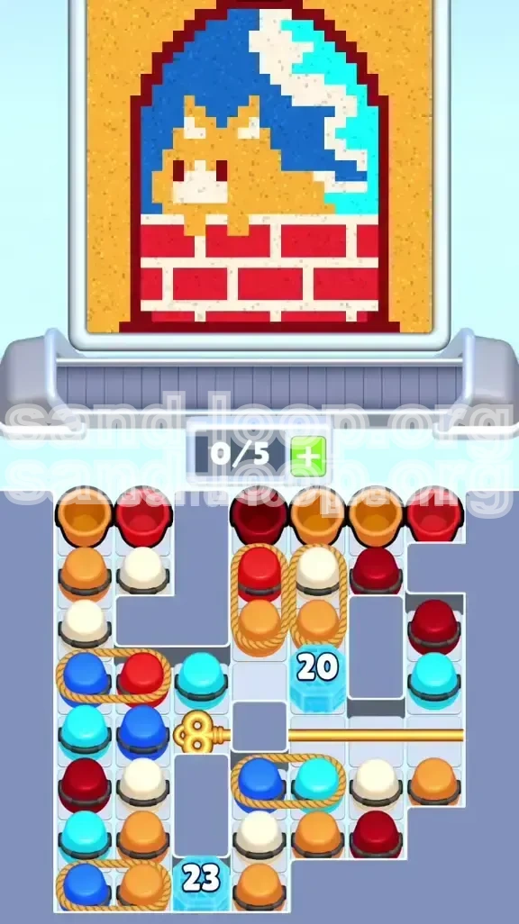 Sand Loop Level 464 screenshot 1