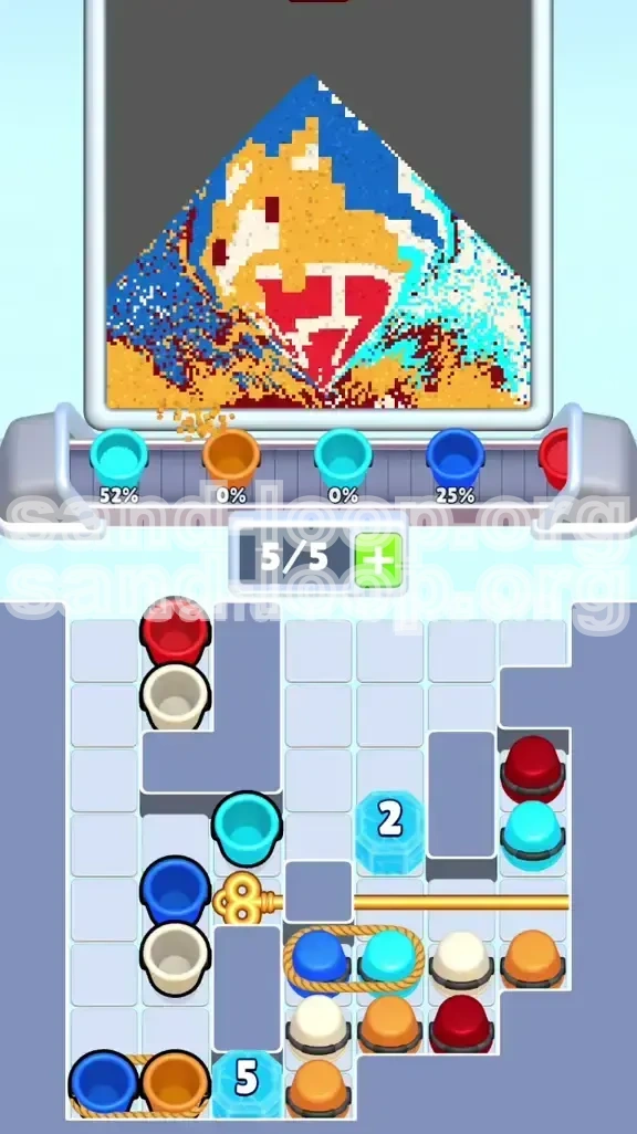 Sand Loop Level 464 screenshot 2