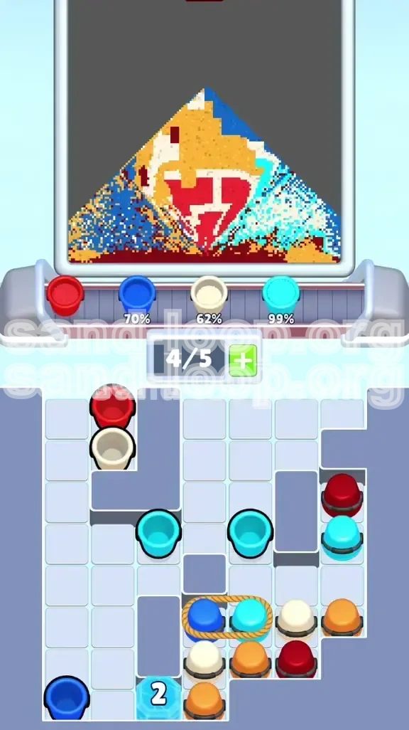 Sand Loop Level 464 screenshot 3