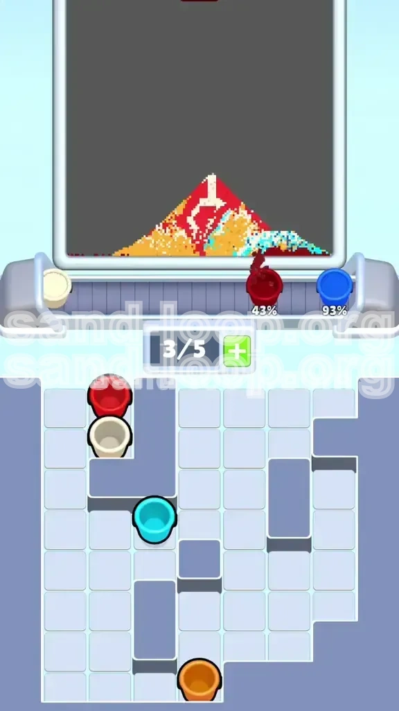Sand Loop Level 464 screenshot 4